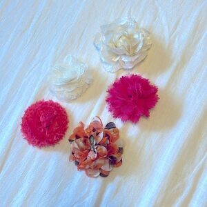 Flower Pins/hair accessories